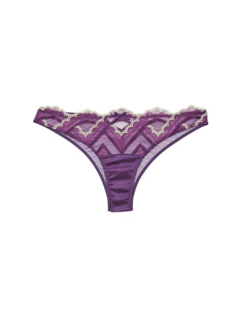 Fleur du Mal Hendrix Embroidery Cheeky