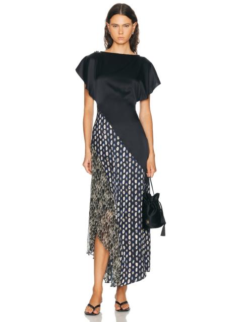 STAUD Fawn Silk Dress