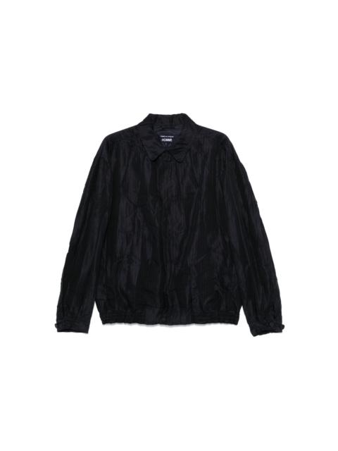 Comme des Garçons Homme pinstriped shirt jacket