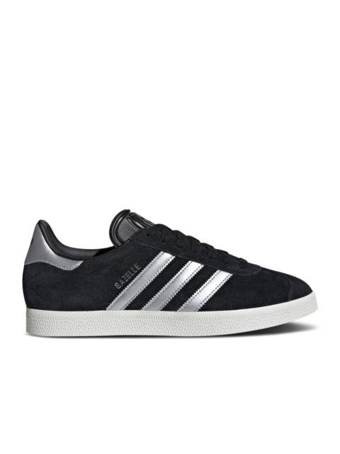 adidas GAZELLE 'BLACK SILVER METALLIC'