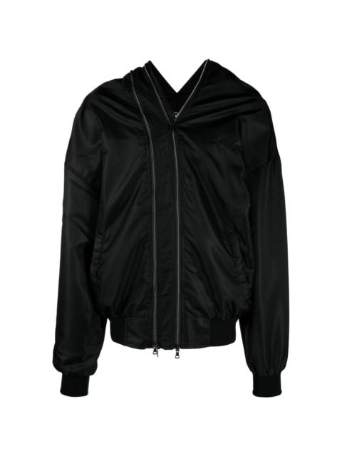 Y/Project zip-up satin jacket