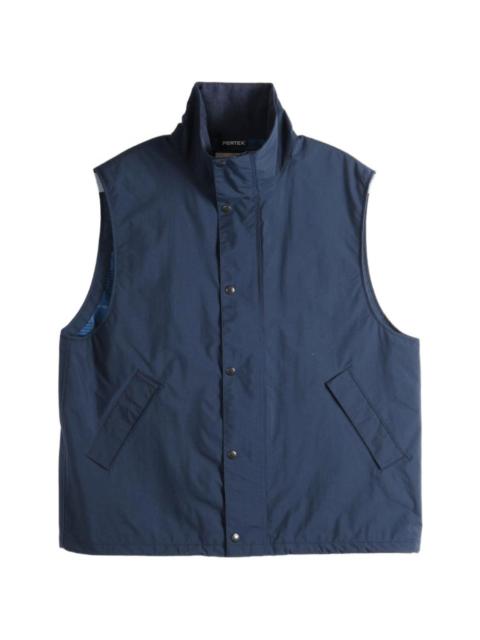 Nanamica high-neck press-stud gilet
