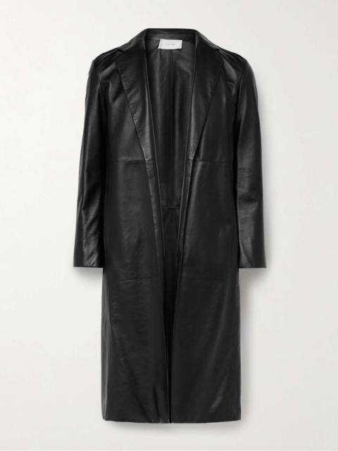 The Row Babilor Leather Coat