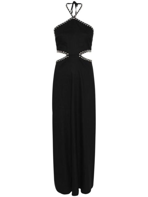 SIMKHAI rhinestone-embellished dress