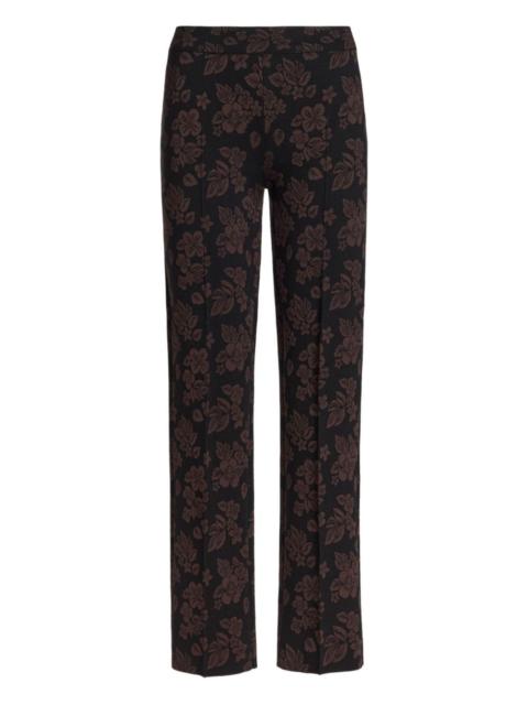HIGH SPORT floral-pattern trousers