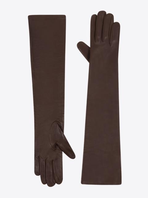 Dries Van Noten LONG LEATHER GLOVES