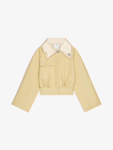 Givenchy JACKET IN COTTON WITH ADJUSTABLE COLLAR