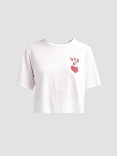 VERONICA BEARD Women's Sebastian Slogan T-Shirt - White