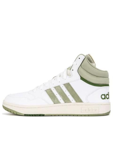 adidas Hoops 3.0 Mid 'White Green' GV9524