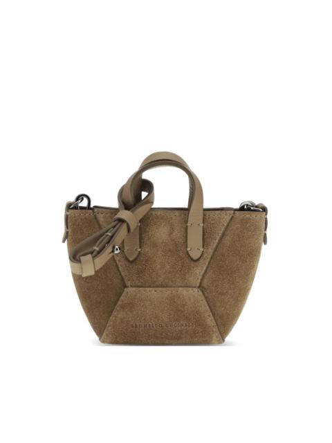 Brunello Cucinelli BC Duo suede mini bag