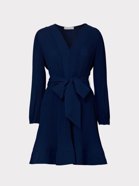 MILLY Liv Pleated Dress