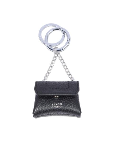 LANCEL leather keyring
