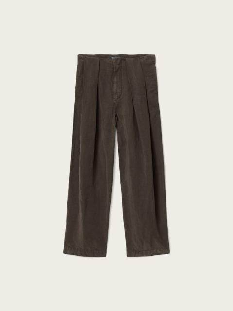 ALLSAINTS PHI LINEN-BLEND WIDE LEG PANTS