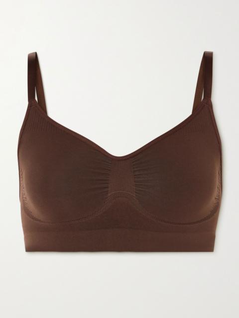 SKIMS Seamless Sculpt Bralette - Cocoa Brown