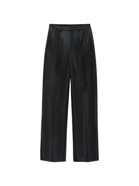 S Max Mara Storia Eco Leather Trousers | italist | REVERSIBLE