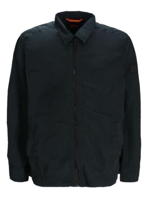 BOSS zip-up shirt