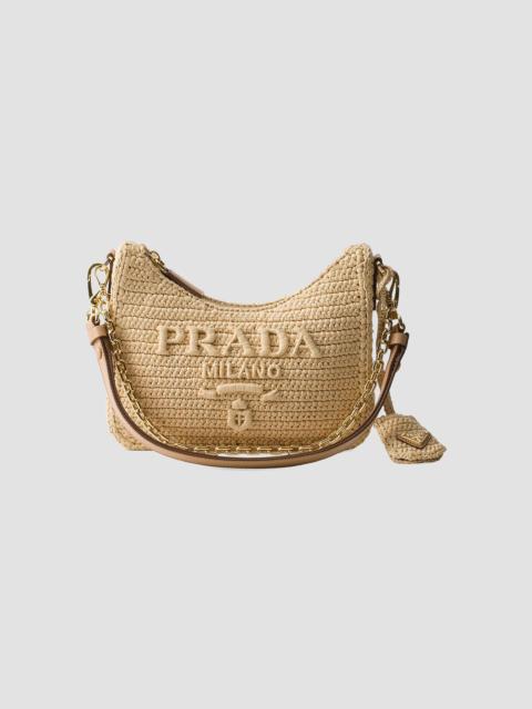 Prada Women's Re-Edition Crochet Mini Should Bag - Beige
