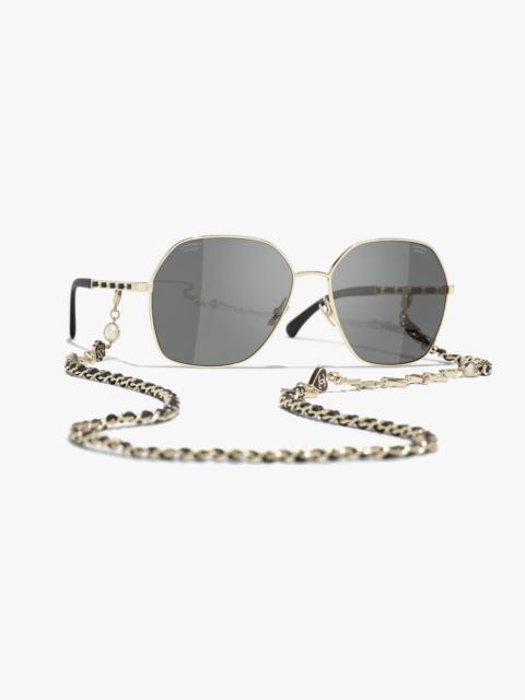 CHANEL Square Sunglasses