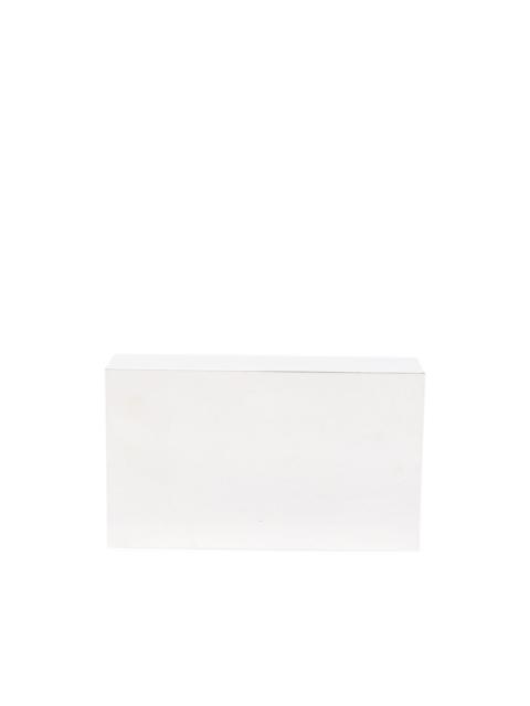 TOTEME rectangular metal clutch