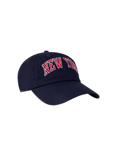 Sporty & Rich New York Cotton Baseball Cap navy