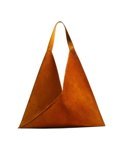 The Sara suede leather tote bag