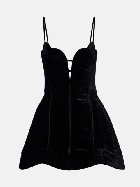 MARIA LUCIA HOHAN Kemna bustier minidress