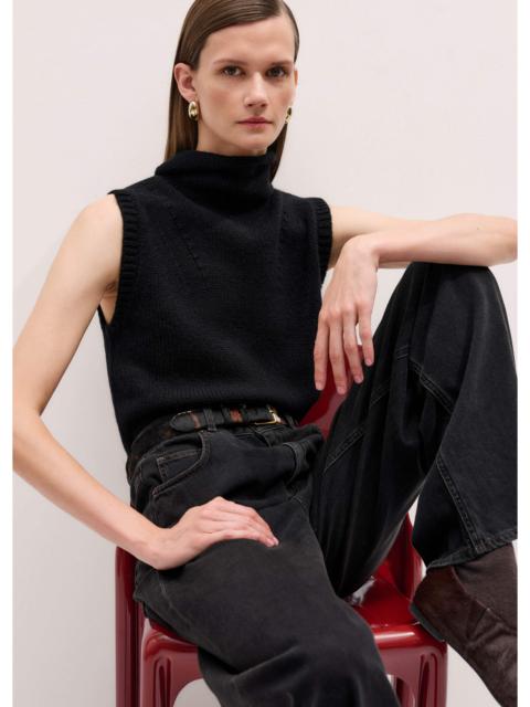 ME+EM Crop Sweater Vest