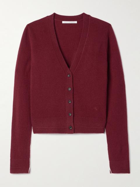 MARIA McMANUS Shrunken Wool And Cashmere-blend Cardigan