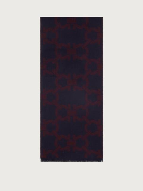 FERRAGAMO GANCINI SCARF