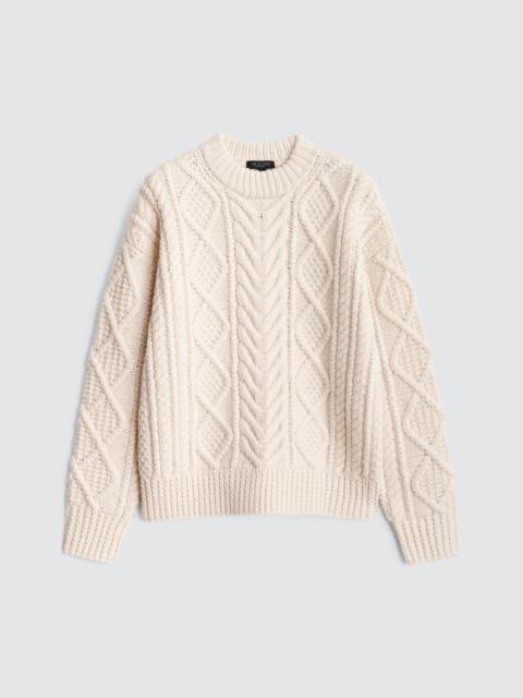 rag & bone Spencer Handknit Wool Sweater
Relaxed Fit
