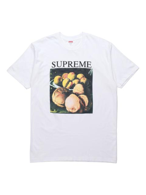 Supreme FW18 Still Life Tee White Printing Short Sleeve Unisex SUP-FW18-017