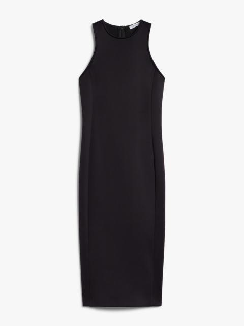 Max Mara VETTA Pinstriped double jersey dress