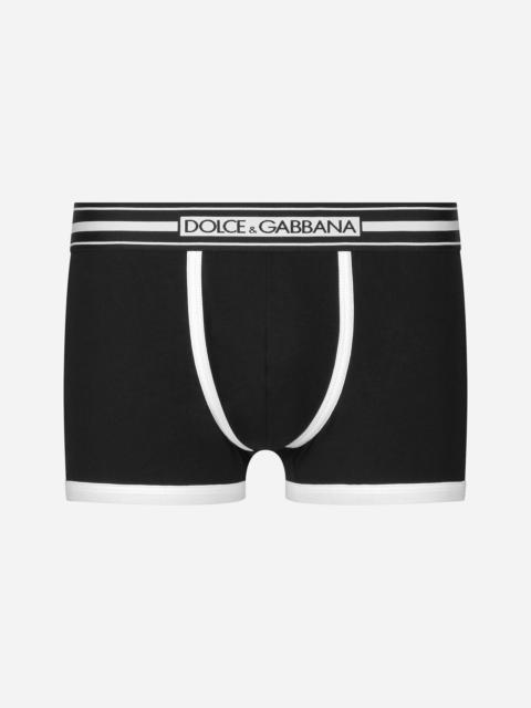 Dolce & Gabbana Two-way-stretch cotton jersey regular-fit