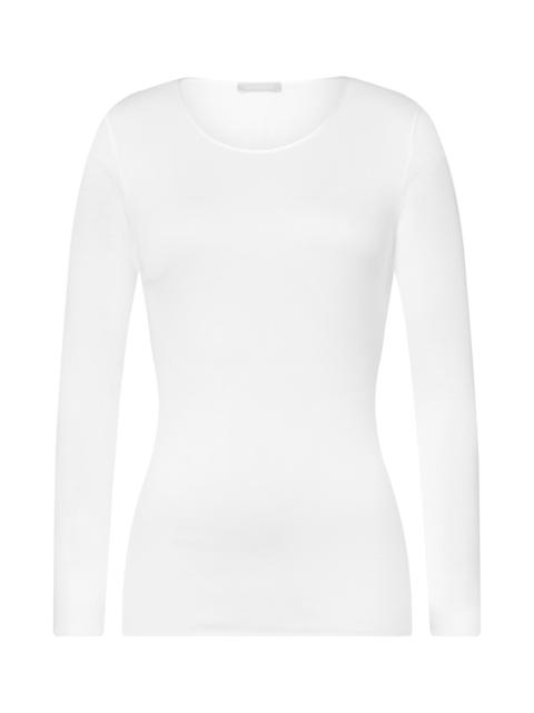 HANRO Cotton Seamless Cotton Knit Top