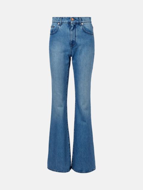GABRIELA HEARST Willa high-rise bootcut jeans