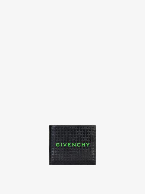 Givenchy GIVENCHY WALLET IN 4G MICRO LEATHER