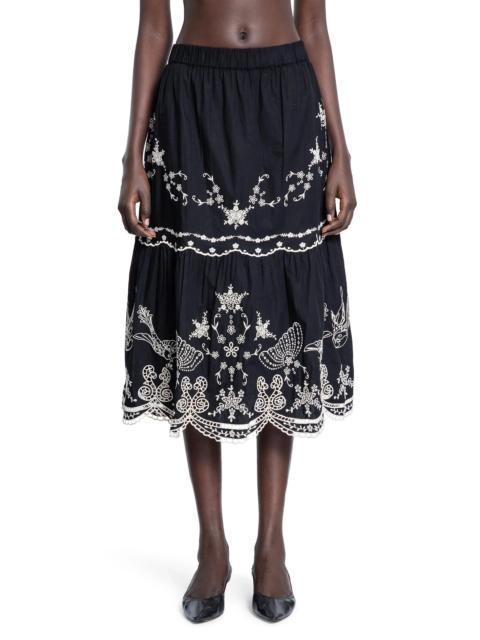 Sea Kingsley-Embroidered-Skirt
