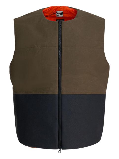 GR10K zip colour-block jacket