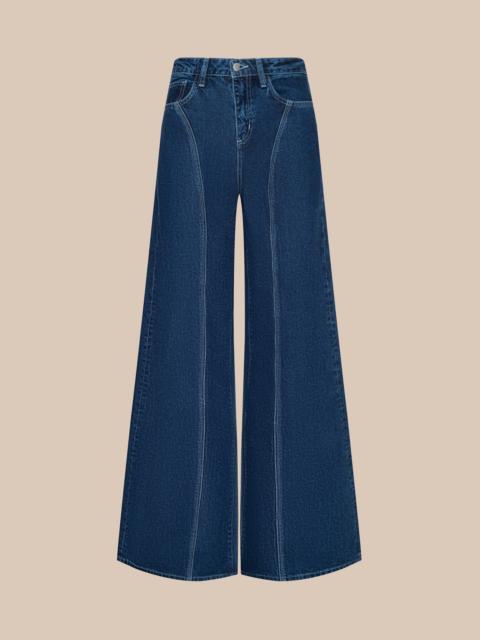 L'AGENCE Lestat Wide-Leg Jean