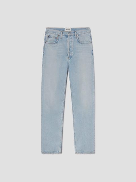 AGOLDE 90'S PINCH WAIST CROP (WEIGHTLESS STRETCH) IN FLAUNT