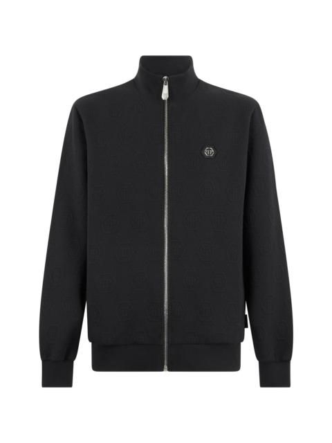 PHILIPP PLEIN Philipp Plein Jacquard-monogram Tracksuit Jacket
