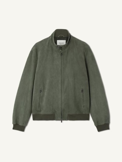 FRESCOBOL CARIOCA CANELA SUEDE BOMBER JACKET