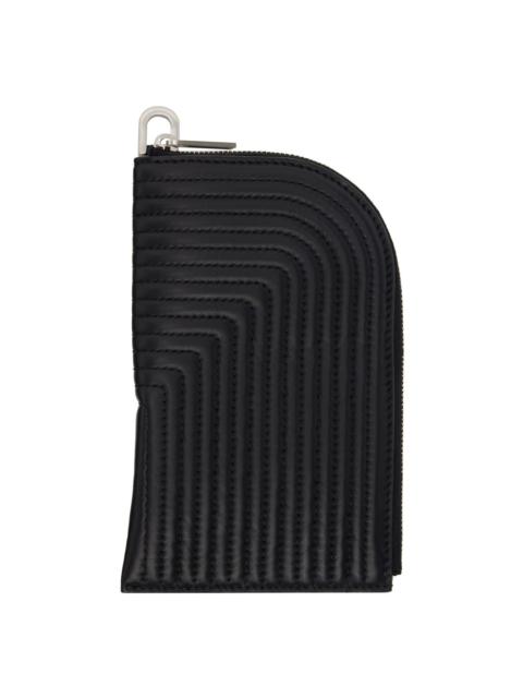 Rick Owens Black Porterville Neck Card Holder