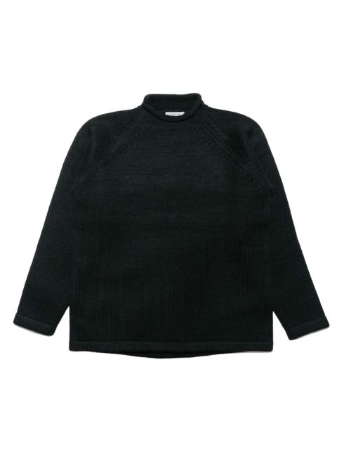 nonnative Adventurer Roll Neck Sweater Wool Yarn Black
