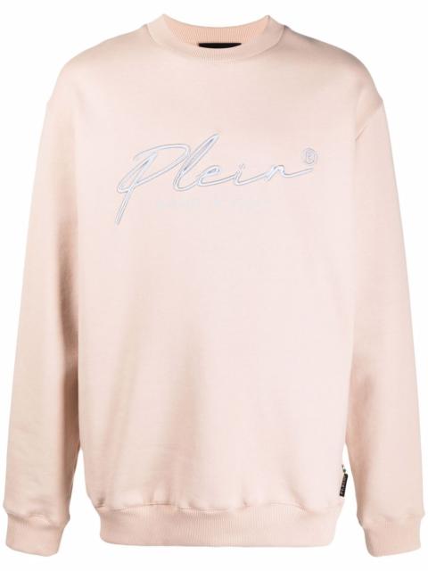 PHILIPP PLEIN embroidered-logo sweatshirt