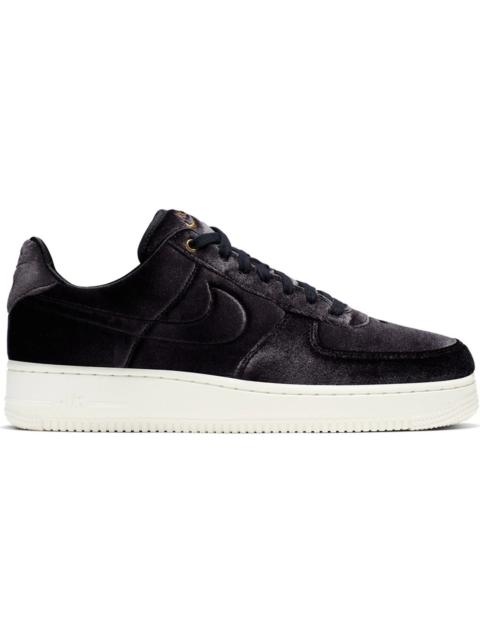 Nike Air Force 1 Low Premium 3 Velour Black