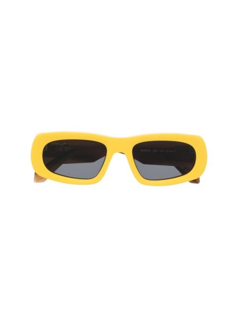 Off-White Austin oval-frame sunglasses