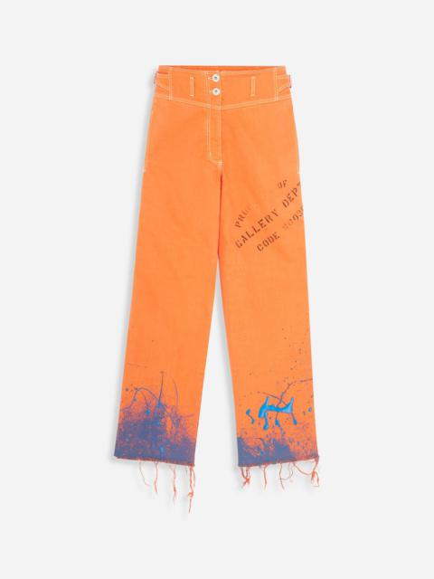 Lanvin GALLERY DEPT. X LANVIN HIGH-WAISTED DENIM PANTS