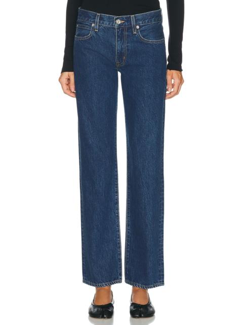 SLVRLAKE Chloe Low Rise Straight Leg