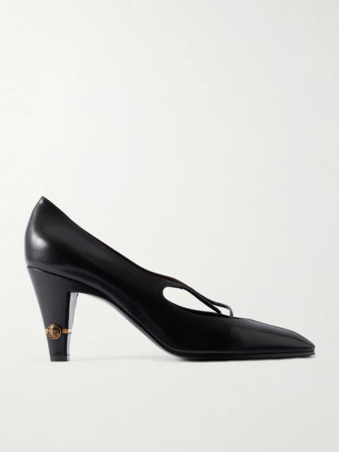 VERSACE Giulietta Leather Pumps